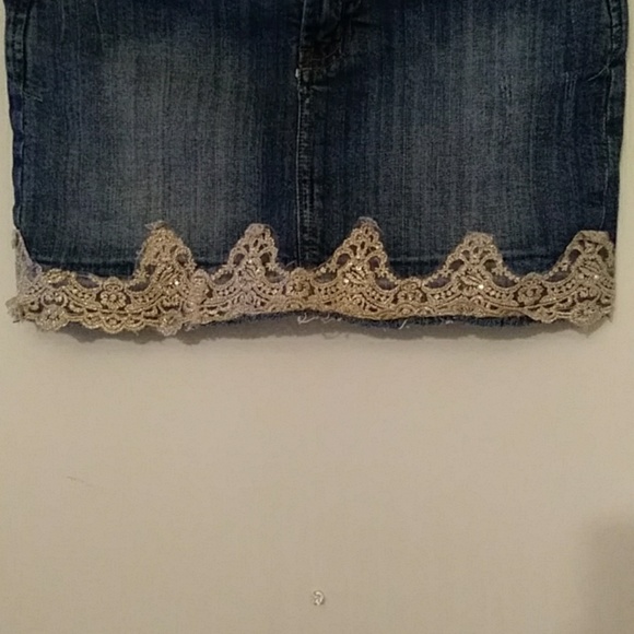 Jixidenim Jean Mini Skirt - Picture 4 of 4